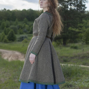 Manteau viking en laine pour femme « Ingrid »