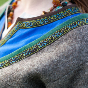 Acheter manteau caftan viking en laine naturelle « Ingrid »