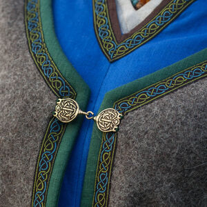 Caftan manteau viking avec passement pour femme « Ingrid »