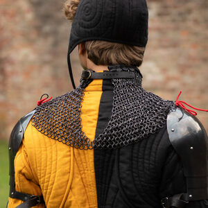 Cale cagoule matelassée et cousue sous-armure protection de la tête