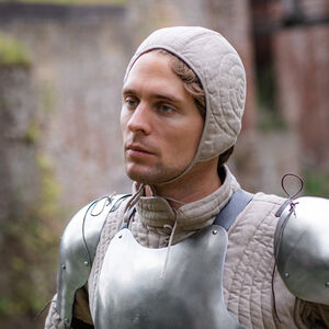 Cale cagoule matelassée et cousue sous-armure protection de la tête