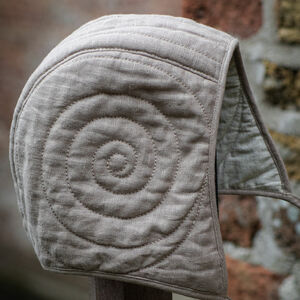 Cale cagoule matelassée et cousue sous-armure protection de la tête