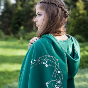 Cape en laine avec broderie « Conte de fées » GN