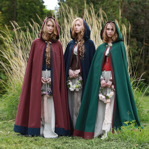 Cape en coton « Jardin Secret »
