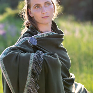 Cape médiévale femme en laine « Foyer Médiéval »