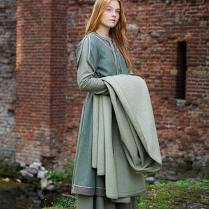 Cape en laine pour femme style médiéval fantasy