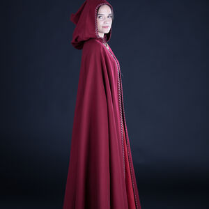 Cape style medieval « Labyrinthe » costume fantasy GN cosplay