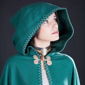 Cape en laine pour femme « Labyrinthe » en promotion
