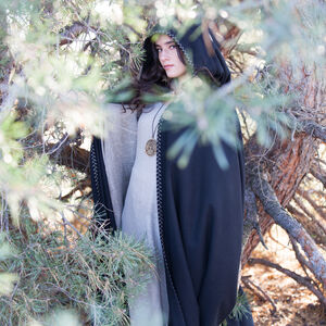 Cape en laine pour femme « Labyrinthe » LARP GN