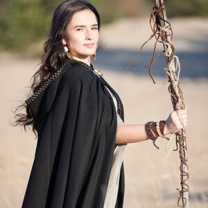 Cape noire pour femme « Labyrinthe » acheter