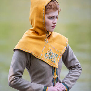 Chaperon coiffe médiévale viking  femme « Ingrid »