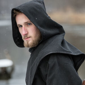 Capuche viking imperméable « Ragnvaldur le Voyageur »