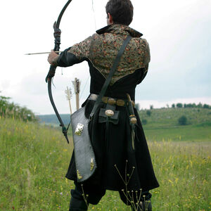 Carquois en cuir d'archer mongol médiéval ArmStreet