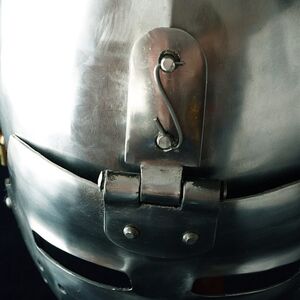 Casque bassinet klappvisor médiéval ArmStreet