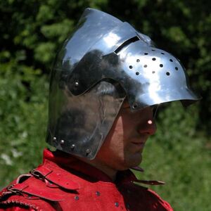 Casque bassinet médiéval du combat ArmStreet
