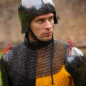 Casque bourguignon léger ajusté "Mercenaire" GN LARP