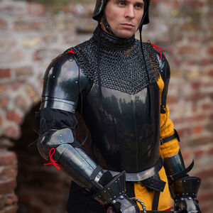 Casque bourguignon léger ajusté "Mercenaire" GN LARP