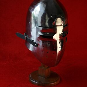 Casque médiéval bacinet « klappvisor » ArmStreet