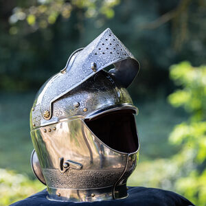 Casque de chevalier médiéval Armet