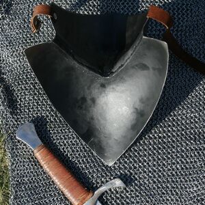 Casque salade médiévale avec le hausse-col ArmStreet