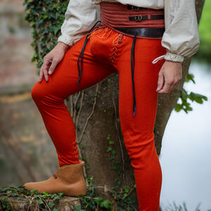 Ceinture d’armement ceinture en C pour les jambes d’armure "Chevalier du Bois" en lin