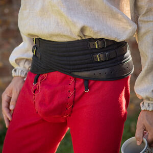 Ceinture en C Lendenier pour armure de jambes "Mercenaire" en coton