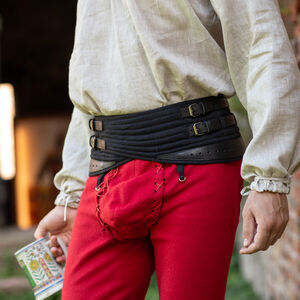 Ceinture en C Lendenier pour armure de jambes "Mercenaire" en coton