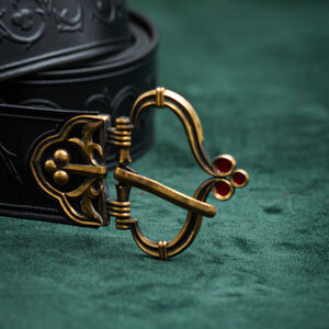 Ceinture de chevalier en cuir naturel