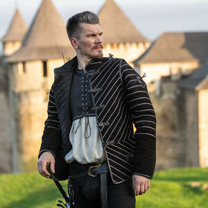 Ceinture emédiévale de chevalier « Loup Noir »