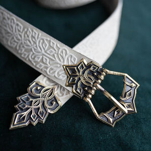 Ceinture de chevalier style médiévale « Loup Noir »