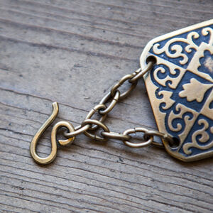Ceinture gravée exclusive de laiton pour femmes d'ArmStreet