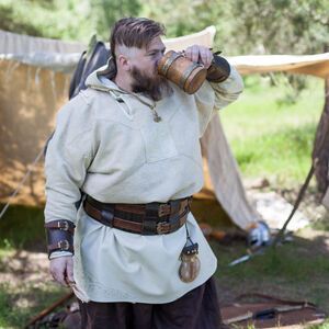 Ceinture viking de la guerre en cuir gaufré