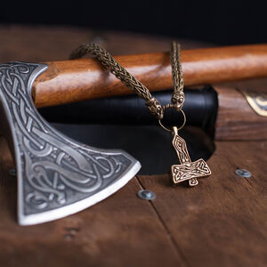 Marteau de Thor chaîne de cou viking
