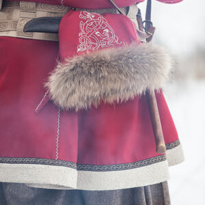 Chapeau médival Viking d'hiver