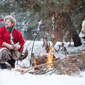 Bonnet rouge Père Noël Viking