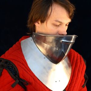 Chapelle de fer casque avec le hausse-col et baviére ArmStreet