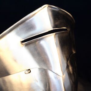 Chapelle de fer casque avec le hausse-col et baviére ArmStreet