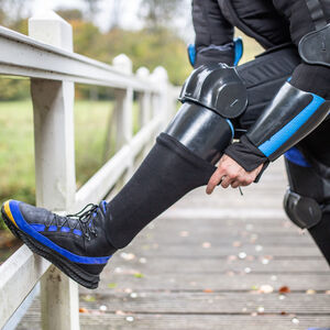 Chaussettes de combat AMHE en maille de coton noir, taille unique, pour un usage quotidien