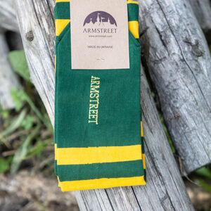 Chaussettes en Coton Médiévales à Raies Horizontales