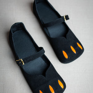 Chaussures médiévales pattes d'ours