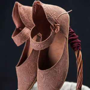 Chaussures médiévales légères en cuir pour femmes d'ArmStreet