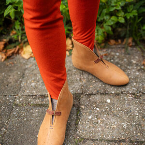 Chaussures médiévales montantes de la première Renaissance "Mercenaire"