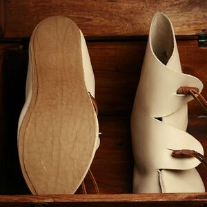 Chaussures normandes classiques en cuir faites à la main-05