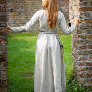 Acheter chemise médiévale longue en lin naturel