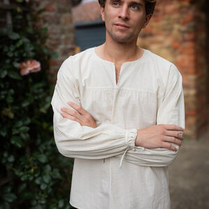 Chemise Renaissance pour homme tunique courte "Chevalier des Bois"