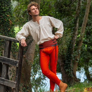 Chemise Renaissance pour homme tunique courte "Chevalier des Bois"