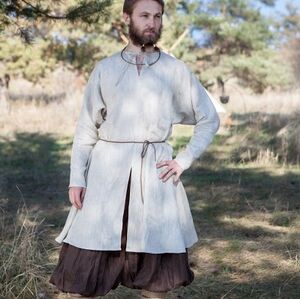 Chemise Sous-Vêtement Viking en Lin | Vert | Taille L