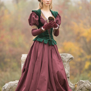 Robe et corset de style médiéval tenue de princesse