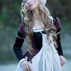 Costume "Mémoires de Renaissance": robe, chemise, tablier, coiffe