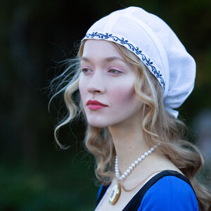 Costume "Mémoires de Renaissance": robe, chemise, tablier, coiffe